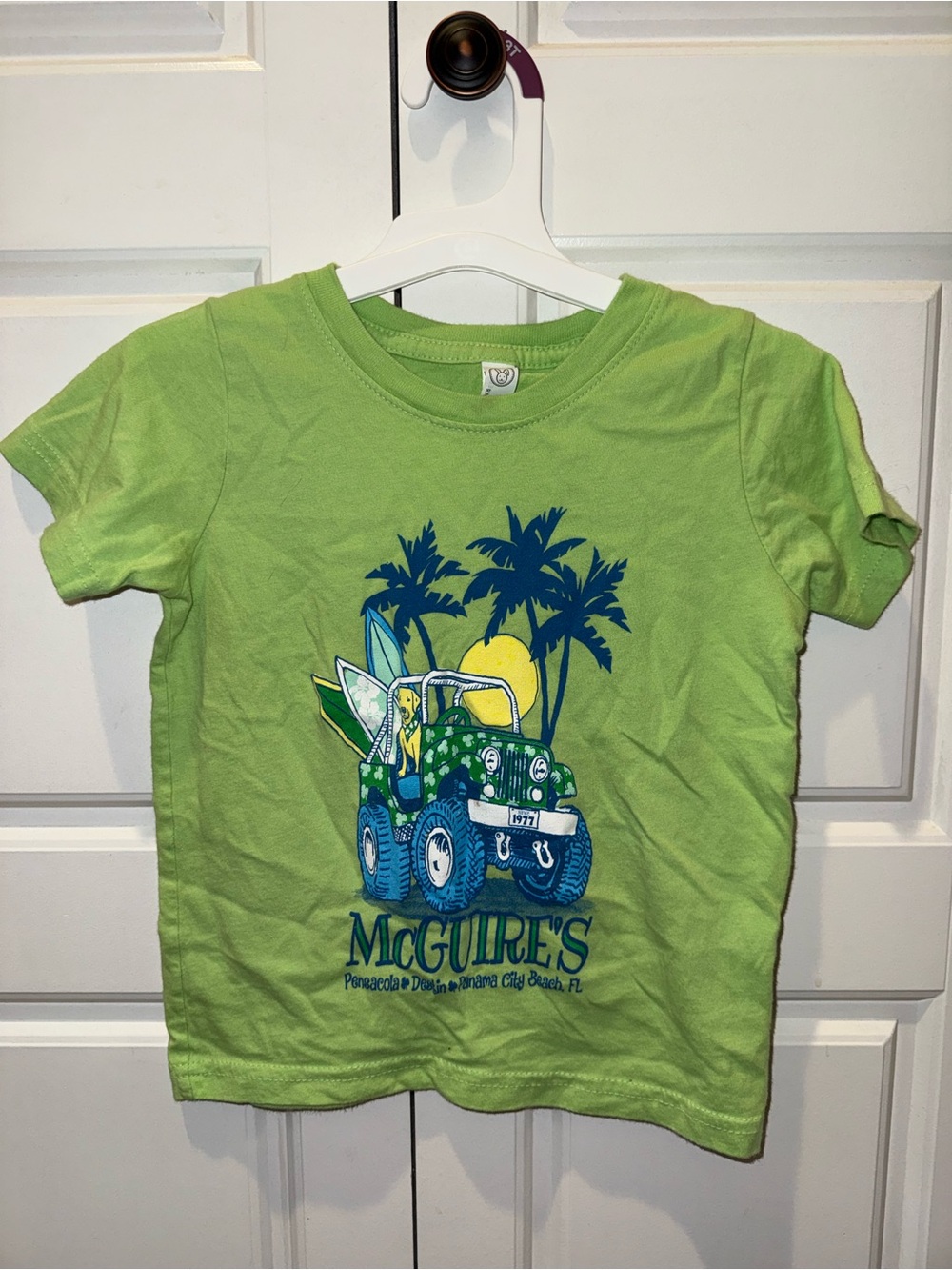 Green Boys' Surf Jeep Graphic Tee 3T